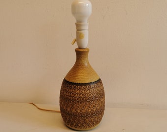 Søholm Ceramic Table Lamp, Danish Modern Design by Svend Hermansen