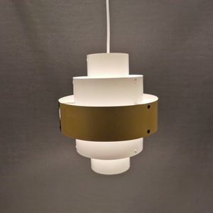 Rare hanging lamp from the early 1960s, designed by Flemming Brylle & Preben Jacobsen (Before their IKEA days)
