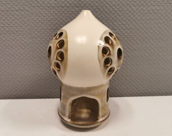 Extrem seltener Kerzenhalter aus Keramik aus dem dänischen Søholm von Joseph Simon, 70er Jahre.