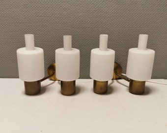 Rare Jo Hammerborg Nordlys Wall Lamps, Fog & Mørup, Danish Modern