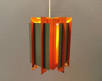 Extremly rare Danish designed ceiling lamp by Bent karlby model Octagon for Lyfa.