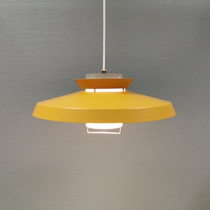 EXTREMELY rare Lyfa hanging lamp by Bent Karlby Denmark 1960s.