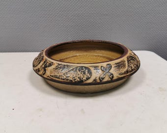 Large Haico Nitzsche bowl from Danish Søholm 1970s.