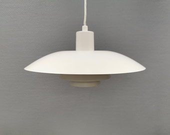 Lámpara colgante PH 4/3 de Poul Henningsen para Louis Poulsen, clásico escandinavo blanco