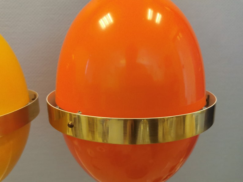 Rare LYFA Space Age Pendant Lamp, Lacquered Metal, Danish 70s Design image 5