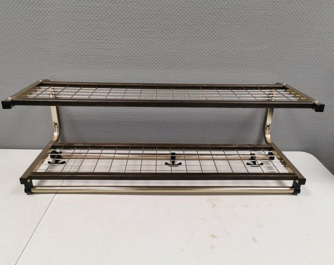 Old Hat Racks Vintage Hat Rack, Wall-mounted Clothes Rack, Produced in Sweden in the ...
