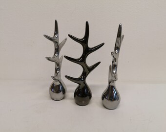menu ジュエリーツリー Louise Christ ルイスクリスト メニュ Louise Christ Aluminum Jewelry Tree, Menu Denmark, Retro Design