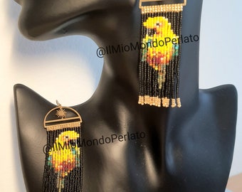 Aretes Loro Sun Conure