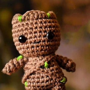 Crochet Baby Groot Amigurumi Pattern