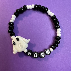 Ghost Host Haunted Bracelet Theme Park Style Attraction Spooky Season Halloween Bounding Character