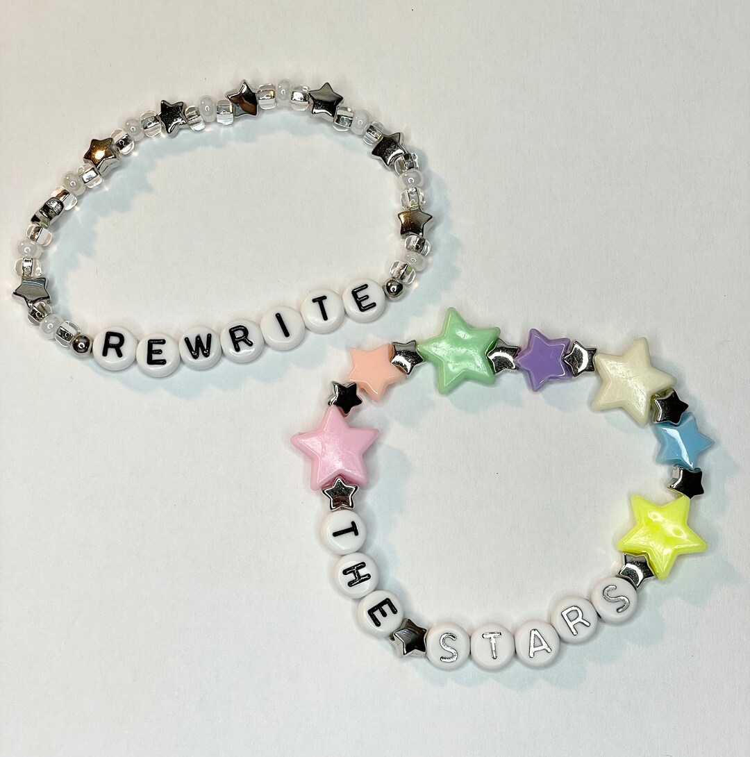 ♡STAR JEWELRY♡BRACELET Star Galaxy Bracelet Plastic Beaded Trend Candy Jewelry