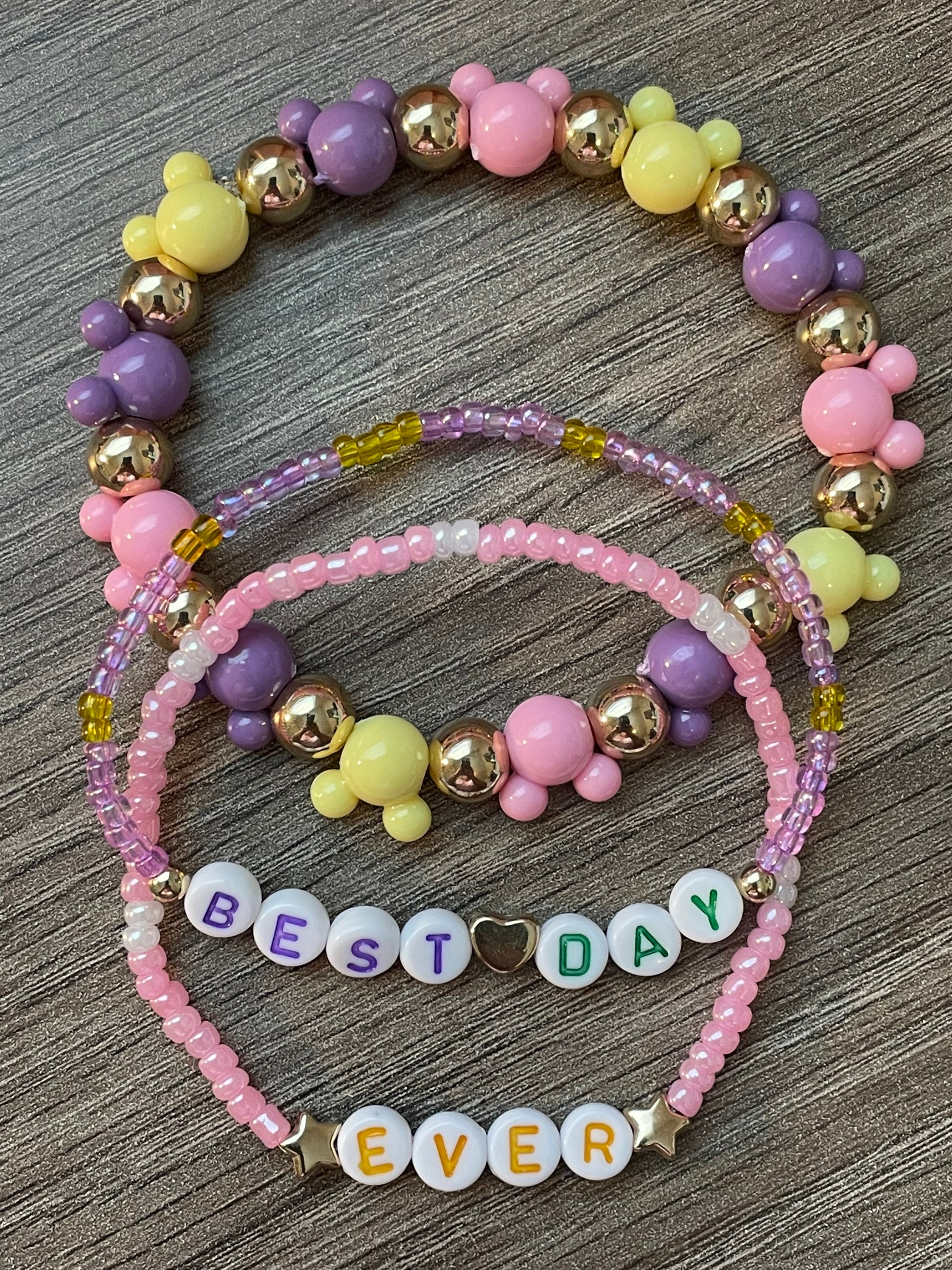 Macaron color bead bracelet ,Boho Buy Two Get Free Shipping! Glass Seeds  Beads