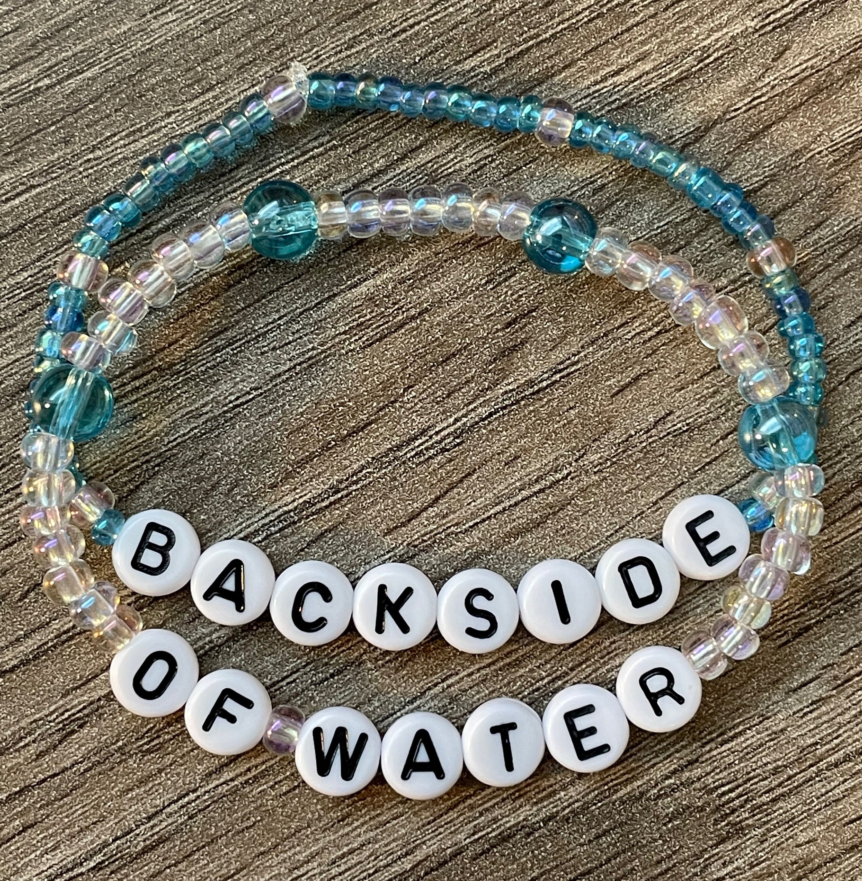 Backside of Water Bracelets Theme Park Attraction Style Layered