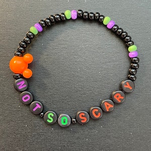 Not So Scary Mouse Ears Halloween Party Bracelet Theme Park Jewelry Accessory Bound
