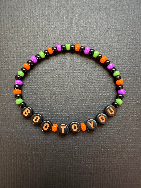 Boo To You Bracelet: Not So Scary Party Jewelry