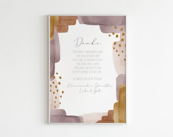 Farewell gift for colleague | Thank you farewell colleague/colleagues | DIY template | PDF Instant Download