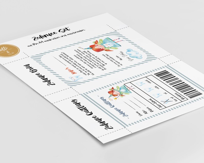 Entdecke unser zauberhaftes Zahnfee Set mit Vorlagen für Zahnfee Briefe, Zahnfee Zertifikat, Zahnfee Kalender und vieles mehr, die dein Kind begeistern werden! Mit unserem DIY Zahnfee Set kannst du deinem kleinen Schatz ein unvergessliches Erlebnis bieten. Drucke das liebevoll gestaltete Zahnfee Set ganz einfach zu Hause aus, und lass dein Kind von der magischen Welt der Zahnfee träumen.