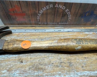 vintage 12 oz. claw hammer new handle