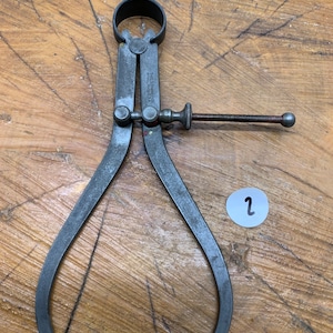 L.S. Starrett Co. Athol Mass. calipers dividers