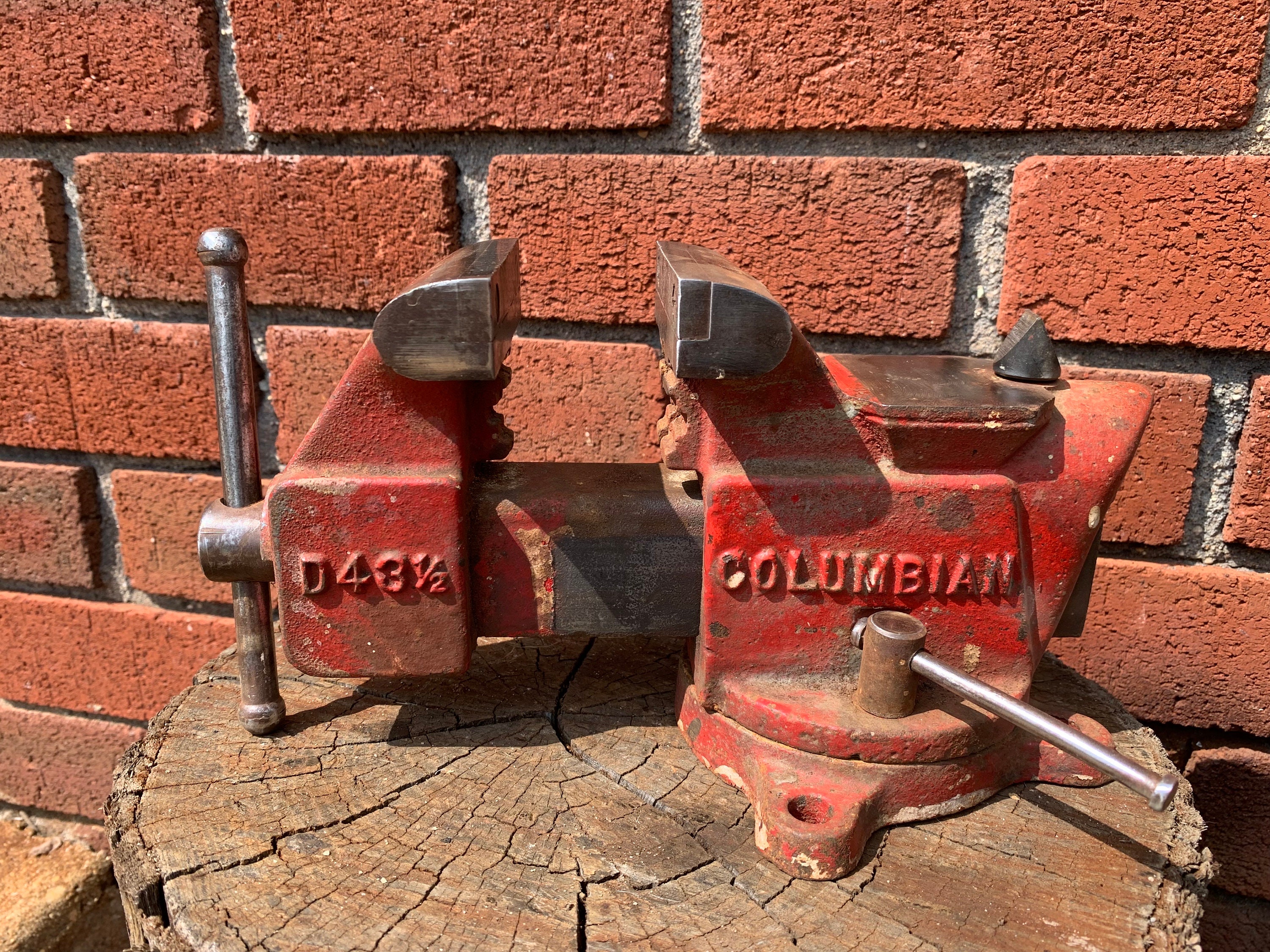 Columbian Vise D43 -1/2 Anvil Has Hot Cut - Etsy