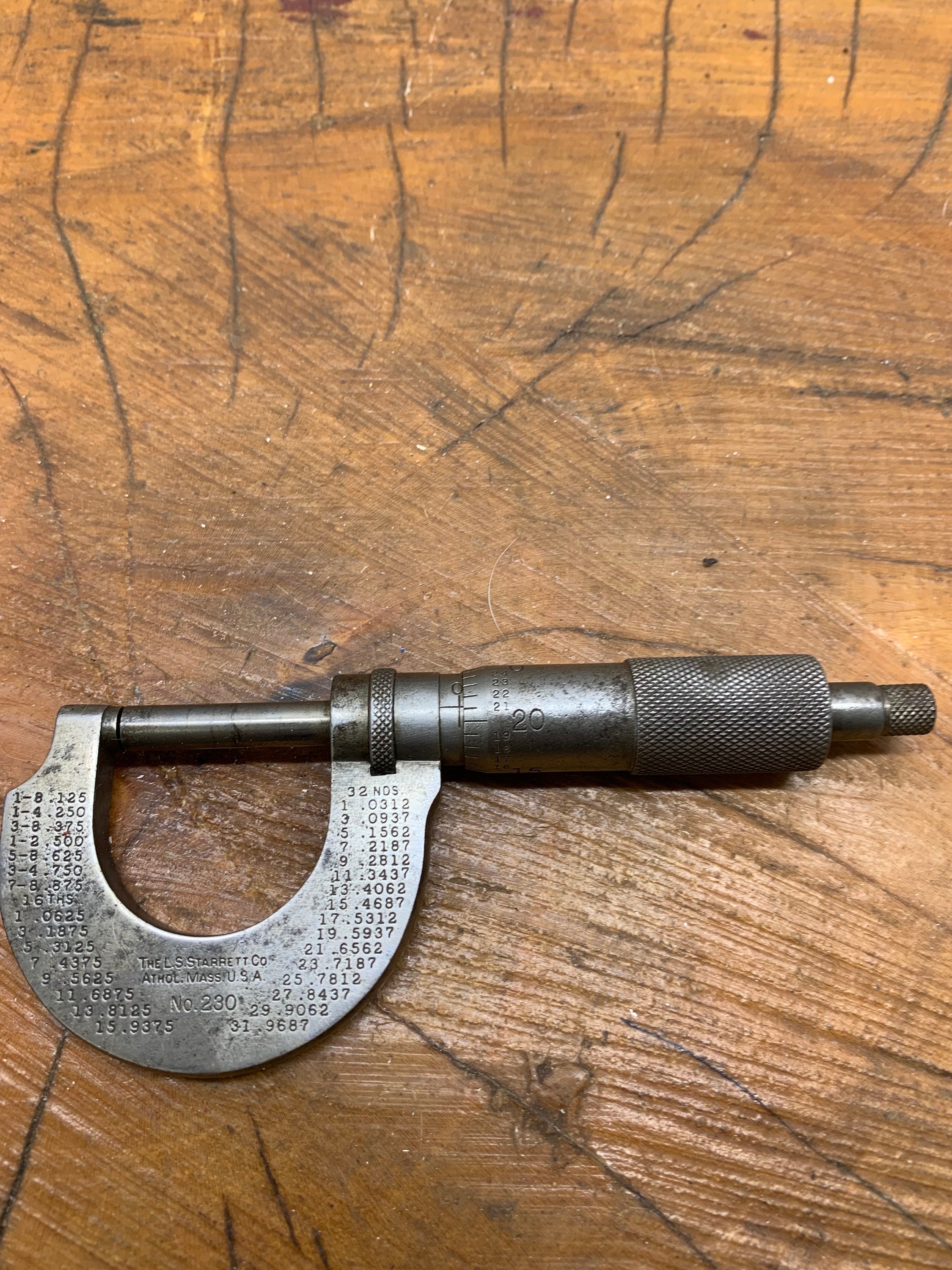 Starrett Micrometer Caliper 230 Cheapest Wholesale www.oceanproperty