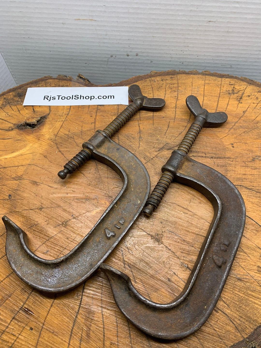 Antique C Clamps Etsy