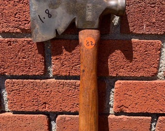 Vintage Hatchet Axe Plumb Carpenters hammer roofer shingles