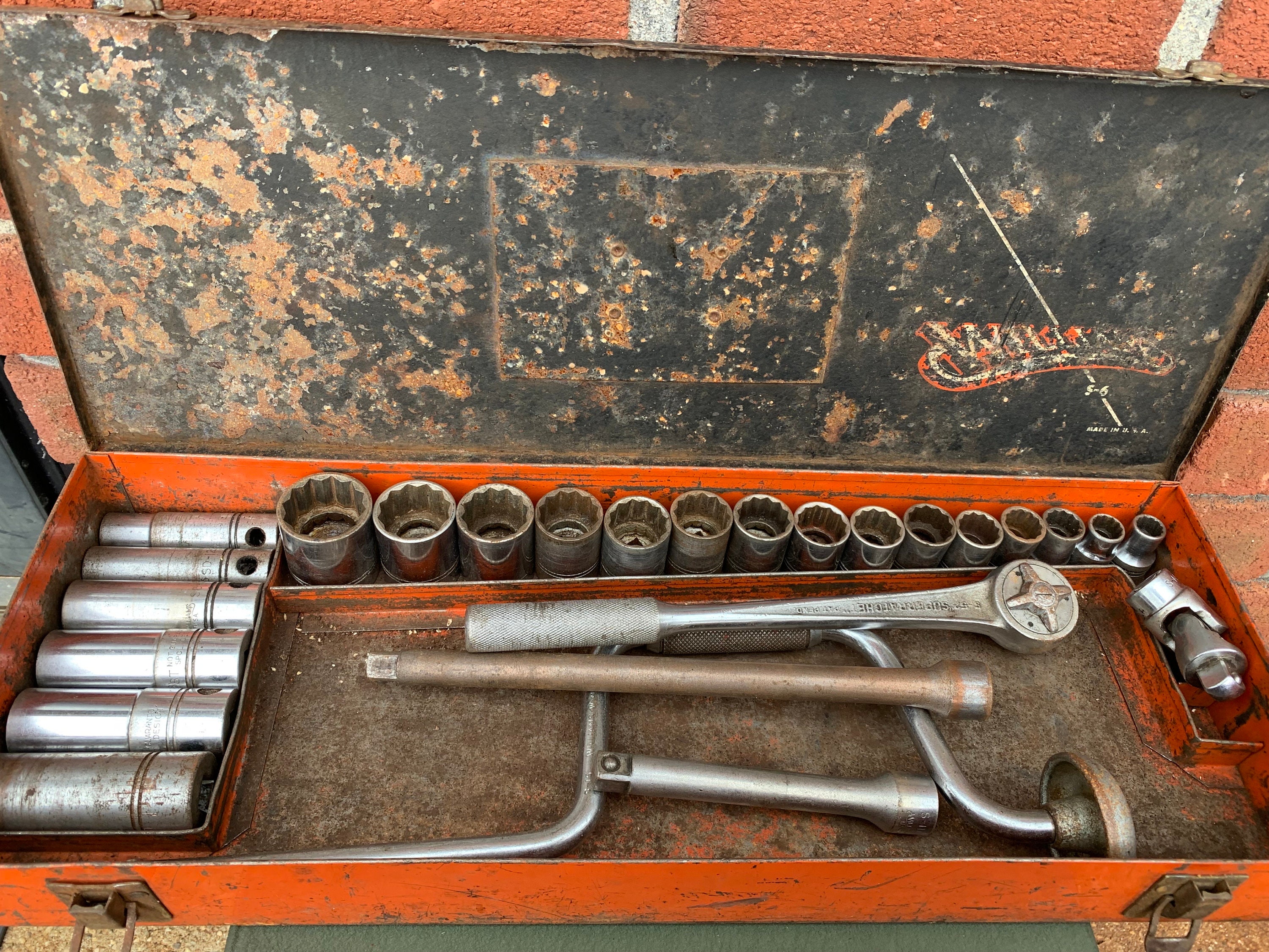 Williams 1/2 Inch Socket Set S-6 - Etsy