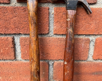 Small Craftsman carpenter claw hammer & ball peen hammer