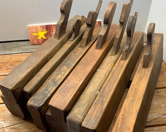 8 Moulding plane LOT as is TLC