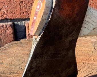 Vintage Plumb Boy Scouts hatchet National Pattern purple Heart brass copper