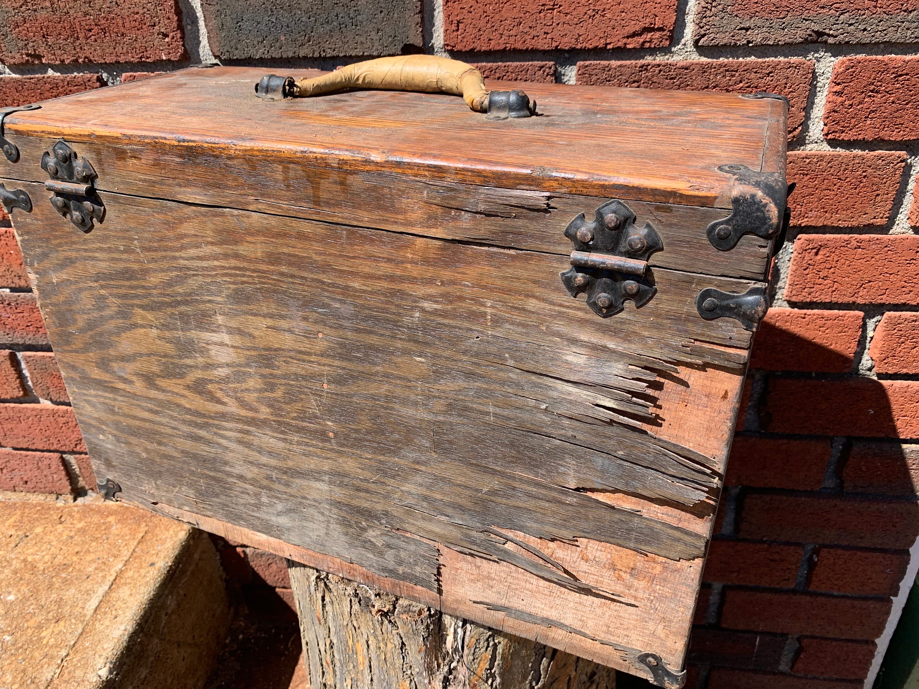Vintage Excelsior Stamford Conn. Machinist Toolbox Oak - Etsy