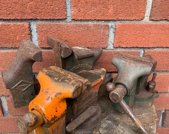 3 vise's PARTS Littlestown  PA HdW & FDY Littlestown P.A.