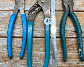 Channel lock  wire cutters, 528 slip joint , 430 plier Lot
