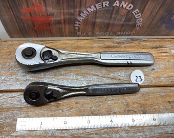 Vintage Craftsman USA 3/8 ratchet VP-44811 and 1/4 Ratchet VP-44807