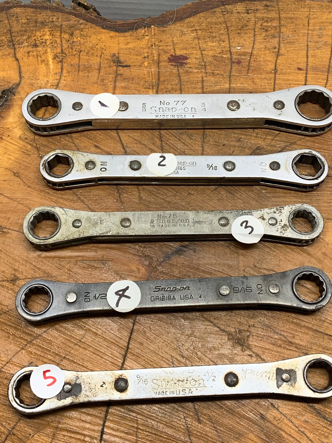 Snap on Ratcheting Box End Wrench Etsy