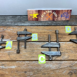 Parallel clamps Machinist L.S. Starrett Athol Mass. choose each