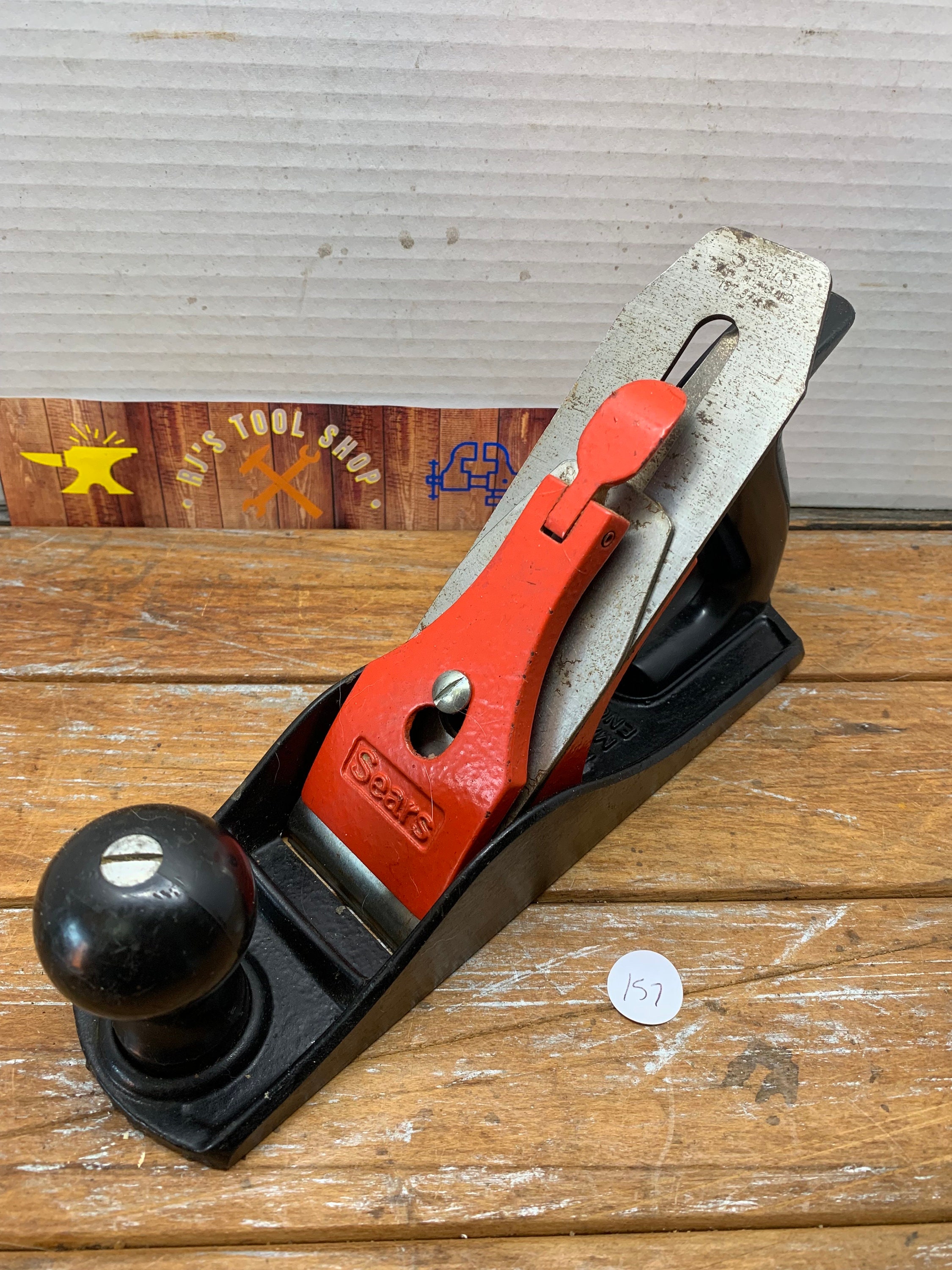 Sears Craftsman Woodworking Plane Like Stanley No. 4 Made in England Etsy Australia