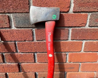 Plumb  hatchet  -roofer - drywall- camper camp fire wood