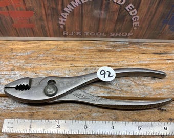 vintage Diamond Tool & Horseshoe co. slip joint pliers Duluth USA