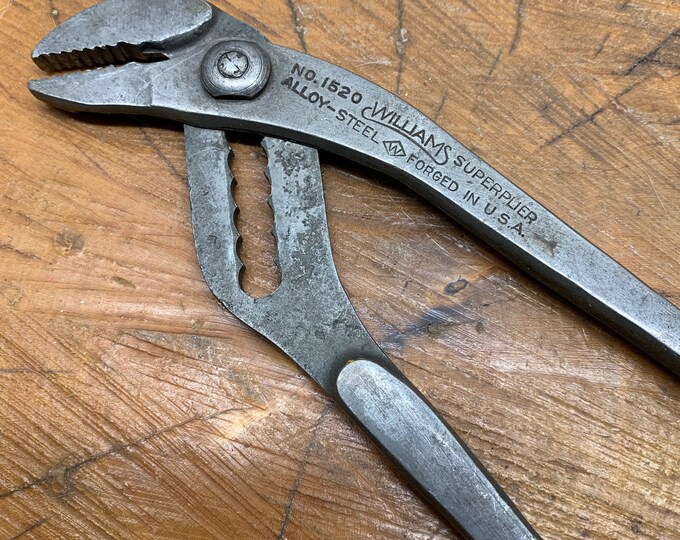 Vintage Williams Slip Joint Pliers Etsy