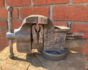 BARE / stripped Columbian Vise No. 143 PIPE JAWS
