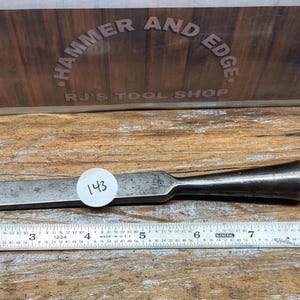 Vintage Unmarked  Wood Chisel firmer 1/4  inch