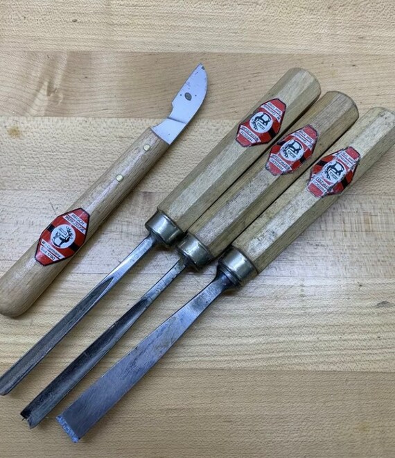 4 Hirsch Werkzeuge Wood Working Tools Chisels Gouges Free Ship Etsy New Zealand