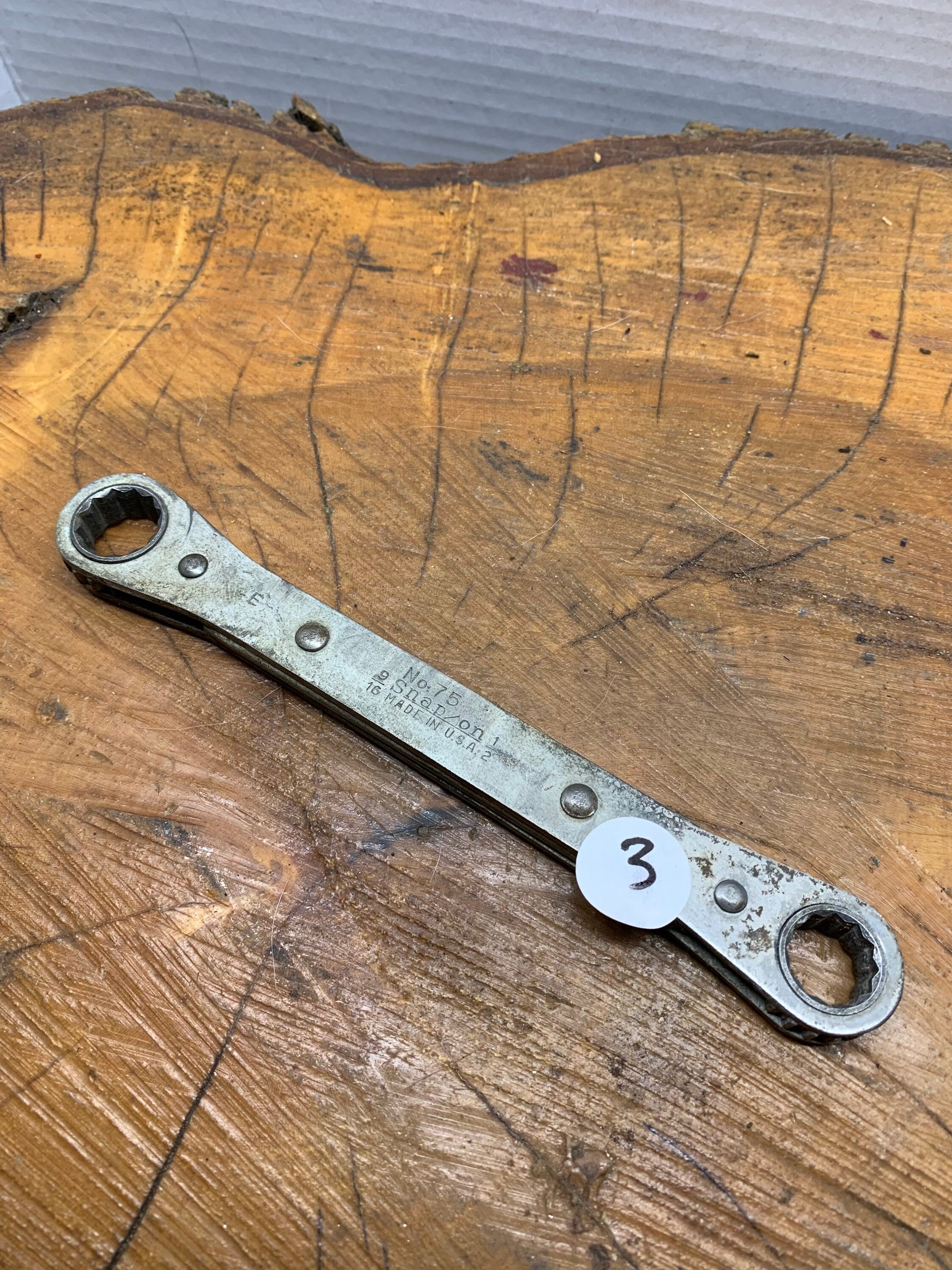 Snap on Ratcheting Box End Wrench Etsy