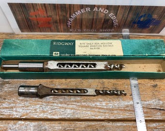 Record Ridgway Tools LTD square Mortise Chisel