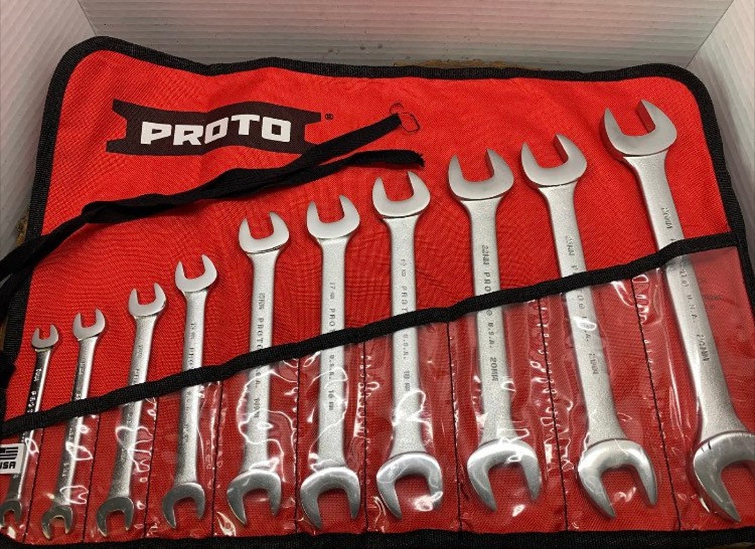 Proto Professional Double Open End Metric Wrench 6mm 26mm Etsy