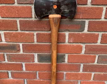 Unmarked  Double bit reconditioned axe