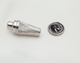 Cocktail Shaker Pin, crafted in solid 925 sterling silver, WARETOCO