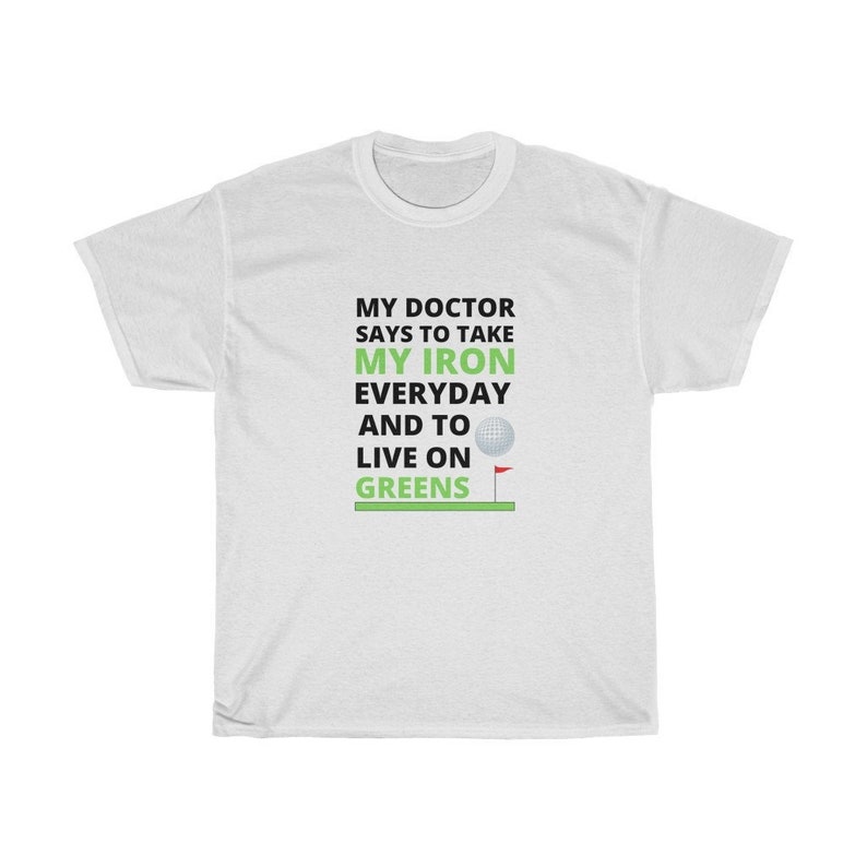 Golf T-shirt/Golf T-shirt for Women/Funny Golf T-Shirt/Unisex Golf Tee Shirt image 1